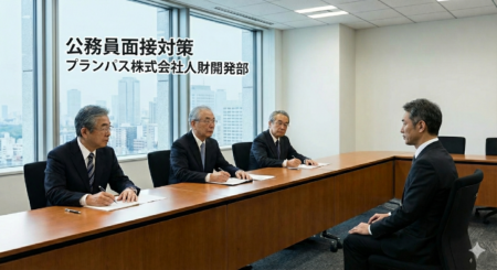 公務員経験者面接の対策個別口述人物画像