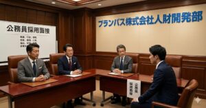 公務員経験者面接：写真